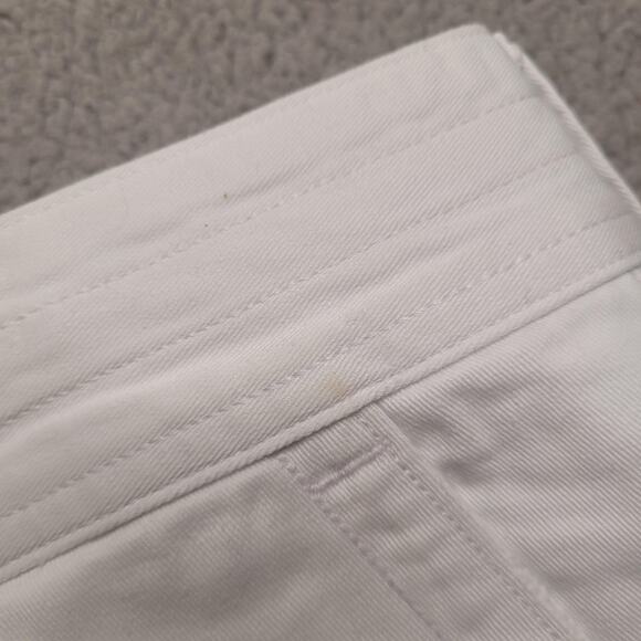 Polo Ralph Lauren Shorts Men 38 White Graphic Cargo Utility Pockets Twill Preppy - Picture 9 of 11